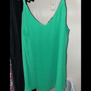 Torrid green double layer chiffon 2